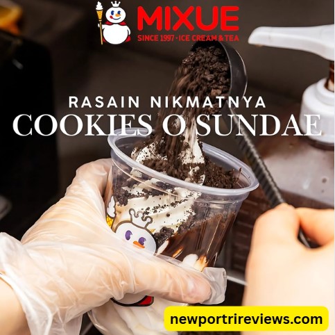 Mixue Manado: Sensasi Manis dari Oreo Sundae dan Fruit Tea Segar