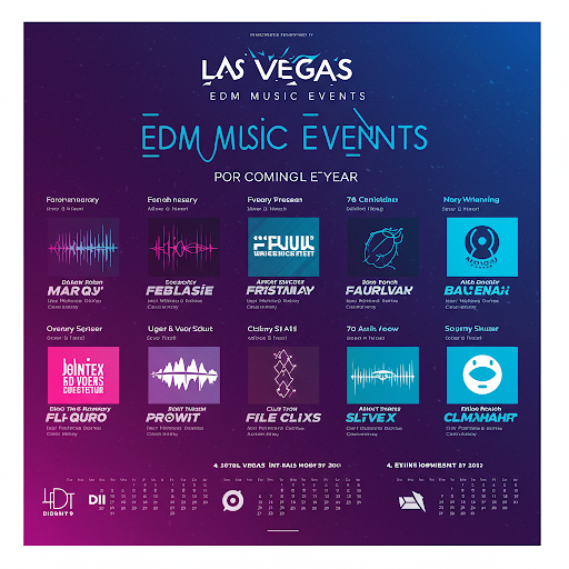 Vegas Event Calendar for Concerts and Nightlife
